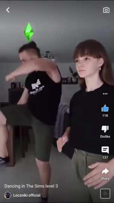 Sims dances irl