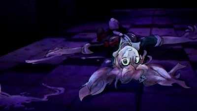 Junko tried the Grimace Shake ð