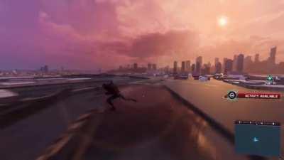 My name is miles morales, and i'm the fastest man alive.