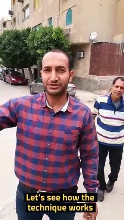 Brutal self-defense technique