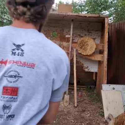 Just discovered this sub! Do knife throwing trickshots count?