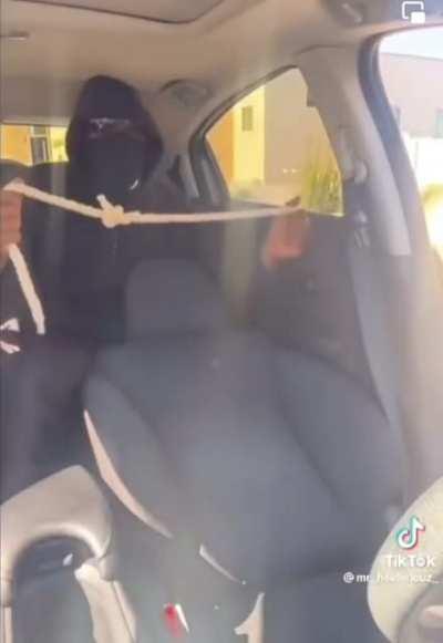 What to do if an attacker is in your backseat