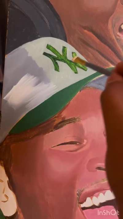 This is the Painting Joe Budden was talking about on the last patreon. The one where the artist initially wanted $25,000?