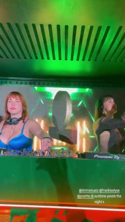 Shortbread and her twin in great outfits