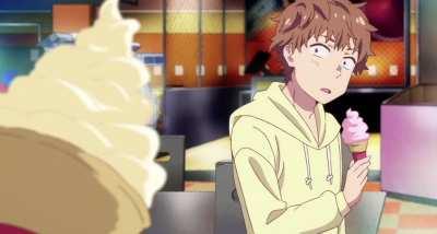 This was the cutest scene in the entire series.