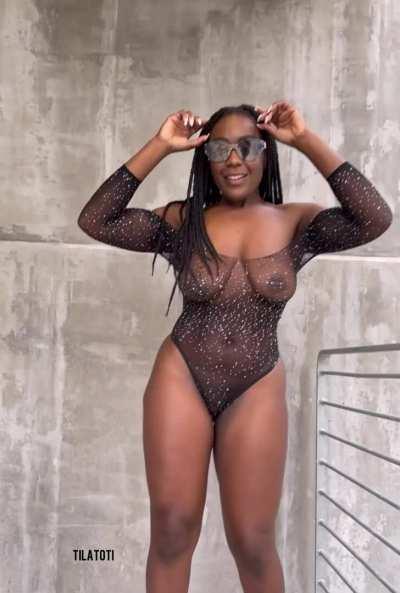 I love wearing see through outfits in public