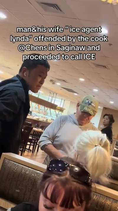 Karen and Ken claiming to be ICE agents.
