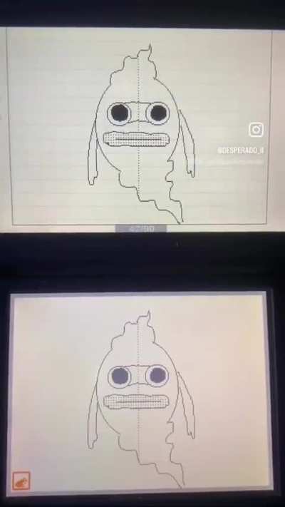 Silly Snartle Animation I made back in October on Flipnote studio 3D