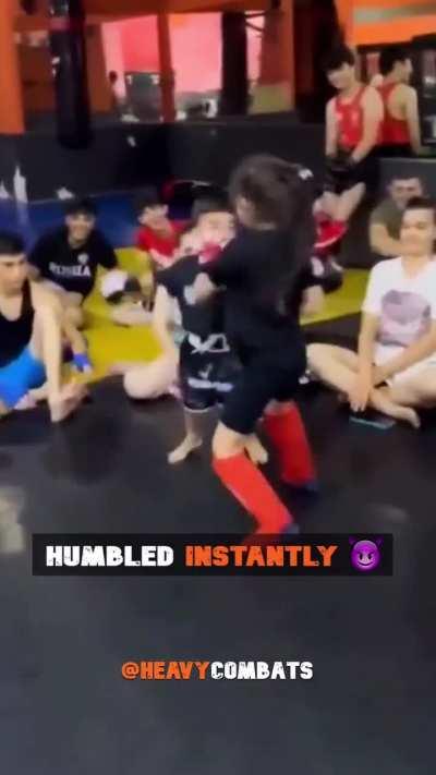 She never stood a chance