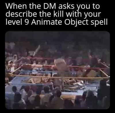 When the wizard goes 