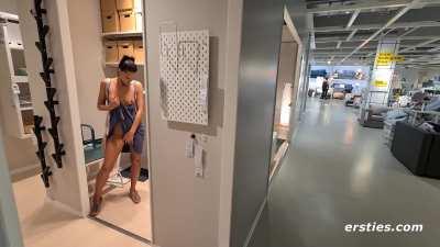 Fapped in the closet!