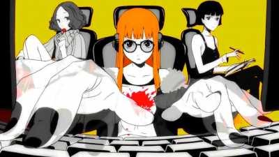 O look its P5 in the style of P4 with the theme of P3