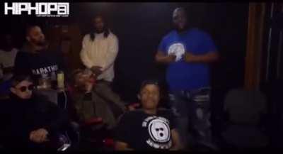 This is basically Bosstop and C Thang in that infamous interview 😭 When he said he killed a nigga I SEEN HIM DO IT! I know he did it for a fact 😂