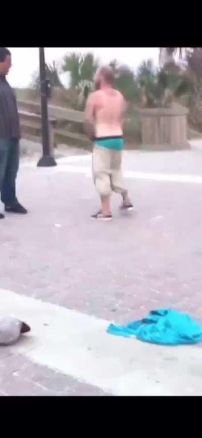 HMFT after spitting in 2+ meters dude