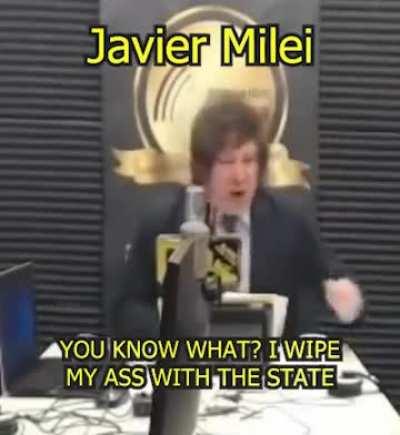 Javier Milei back in the days