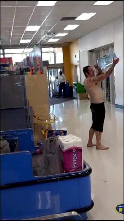 Washing down too many drugs with too much water