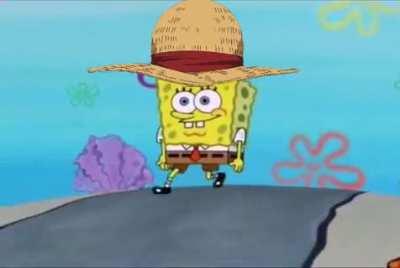 Luffy casually challenging and approaching mega powerful enemies be like: