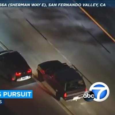 Freeway rampage bumping into others cars
