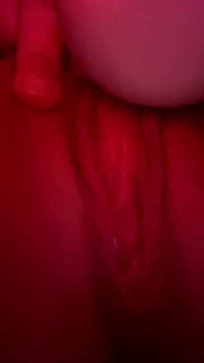 just me, bored & horny, playing with my wet 19 year old pussy, wishing I was being forced into submission or had someone to tease 😩