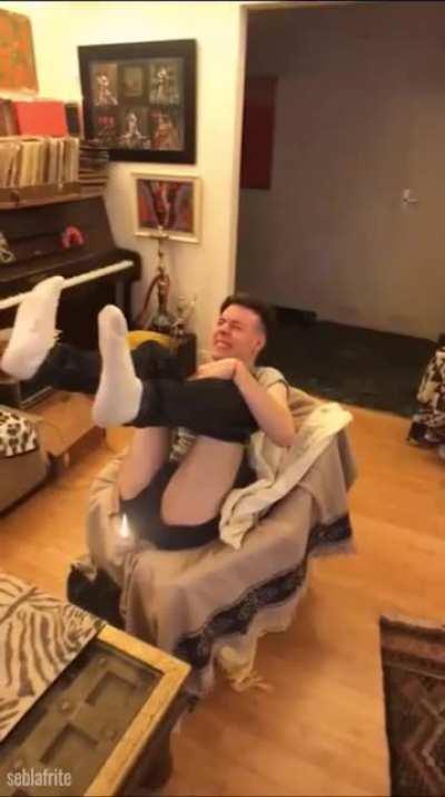 The cat was ok after