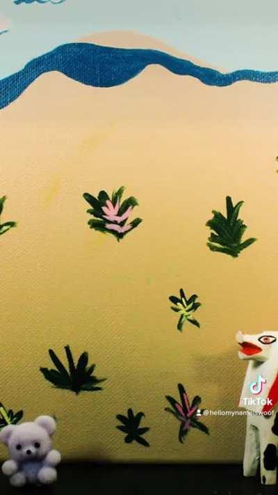 A custom stop motion animation song/music video for my friends bday