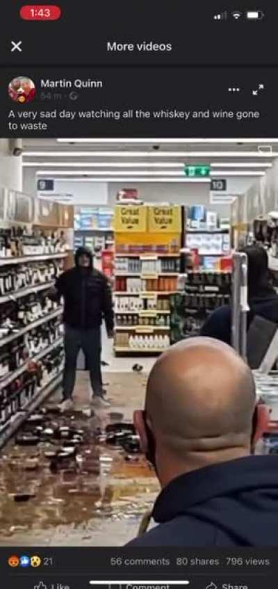 Kicking off in tesco town😲