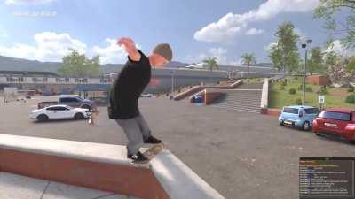 [Skater XL] I can't land the 'Smooth Criminal' slide