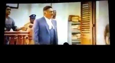 Scene. Performance. Venu sriram mass. Vakeel Saab choodalunkunna vallu ee video choodakandi