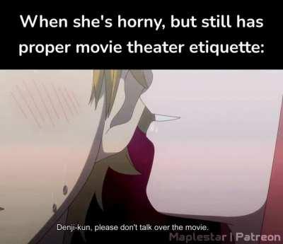 How very polite of her