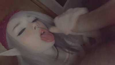 My little teeth showing in the back makes this one feel extra cute 🥺