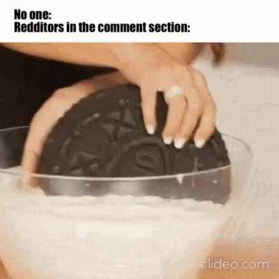 Redditors sure love oreos