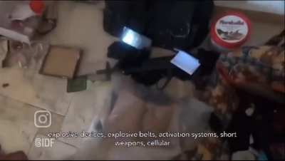 Who gifted the baby girl a suicide bomb vest?