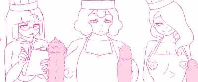 Cock I-I-I mean cake making (Manyakis)