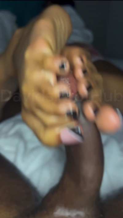 Would you cum on these feet 