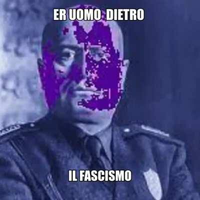 Uomo dietro il fascismo