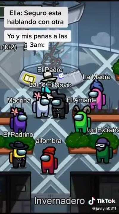 Bienvenido a una boda en Among Us..😂