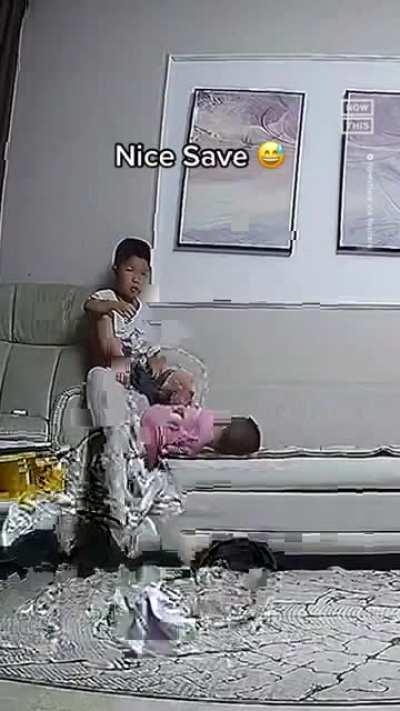 Nice save big brother!