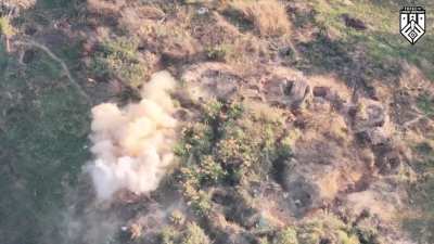 Force for Federal Democracy(FFD)/KNLA directly hits a MyanmarJunta soldier with a drone drop.