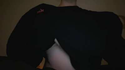 Tits so pale they glow in the dark