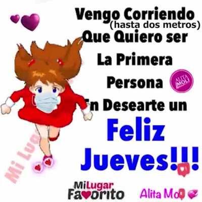 FELIZ JUEVES (english translation in comments)