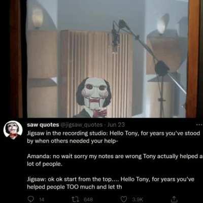 The terror and horror