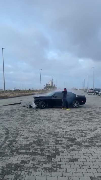 You can't park there sir