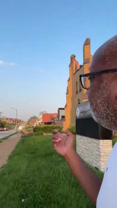 Meanwhile in St. Louis right now as Trump is wasting $134M to send Marines to LA for no reason