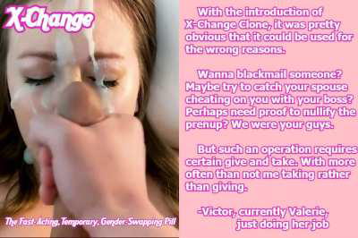 Victor, currently Valerie, just doing her job