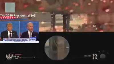 The 2020 presidential 1v1. 😳 also Pyrocynical groomed me.