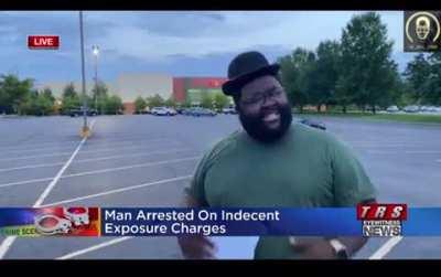 Man charged with indecent exposure