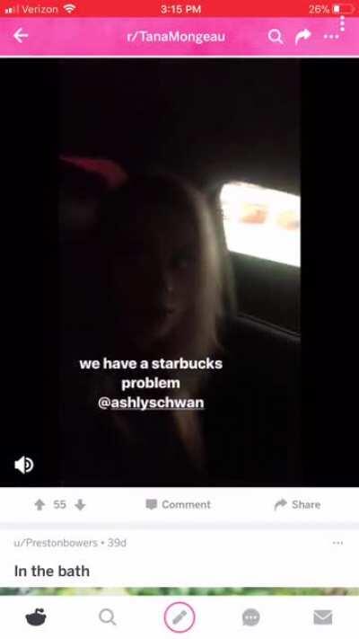 Here’s Tana moaning for 3 mins.