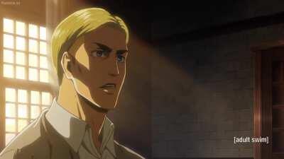 Erwin would support the rumbling such a shame