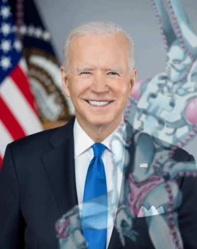 Obama and Joe biden in jojo