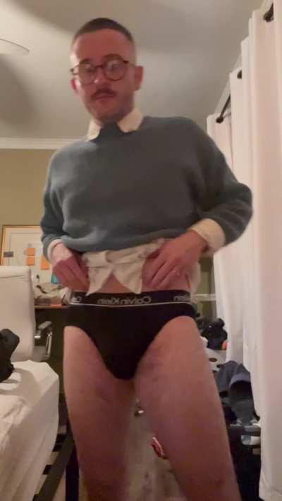 Wish I had someone to chat with while undressing after work